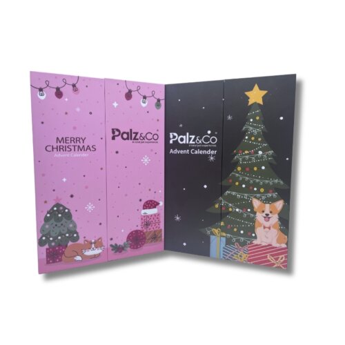 advent calendar pet food box